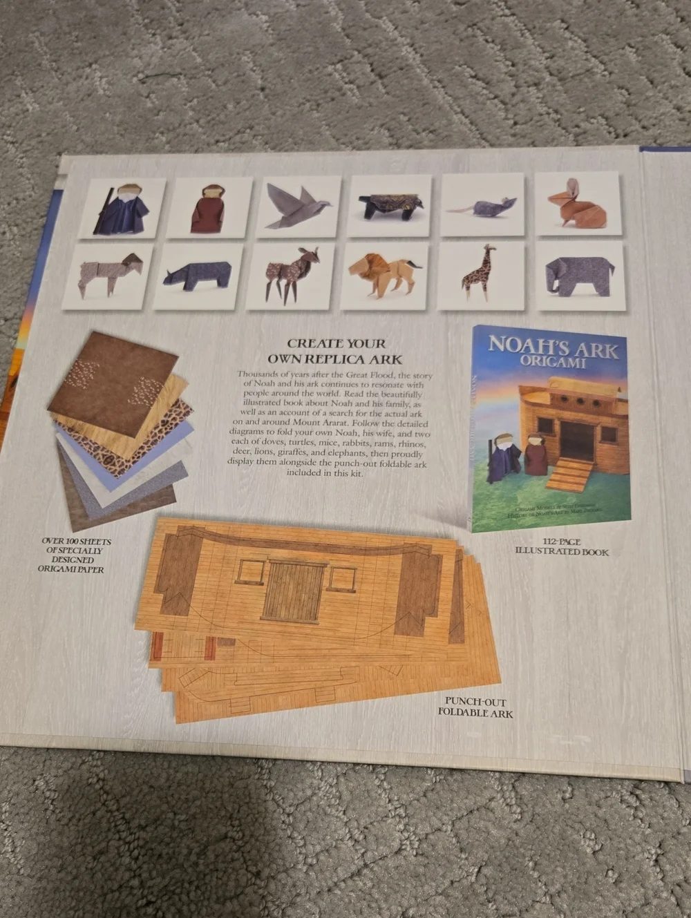 Noah's Ark Origami Craft Kit NWT